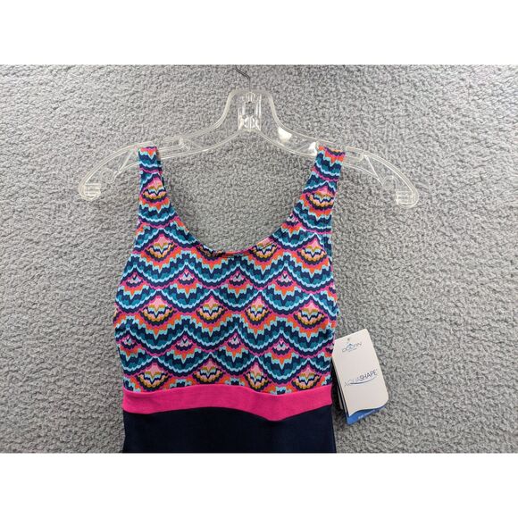 NWT Dolfin Aquashape Women's Moderate Scoop Back Swimsuit sz 6 - Picture 2 of 12